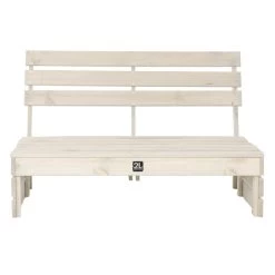 2L Home & Garden Palletbank Whitewash - Wit