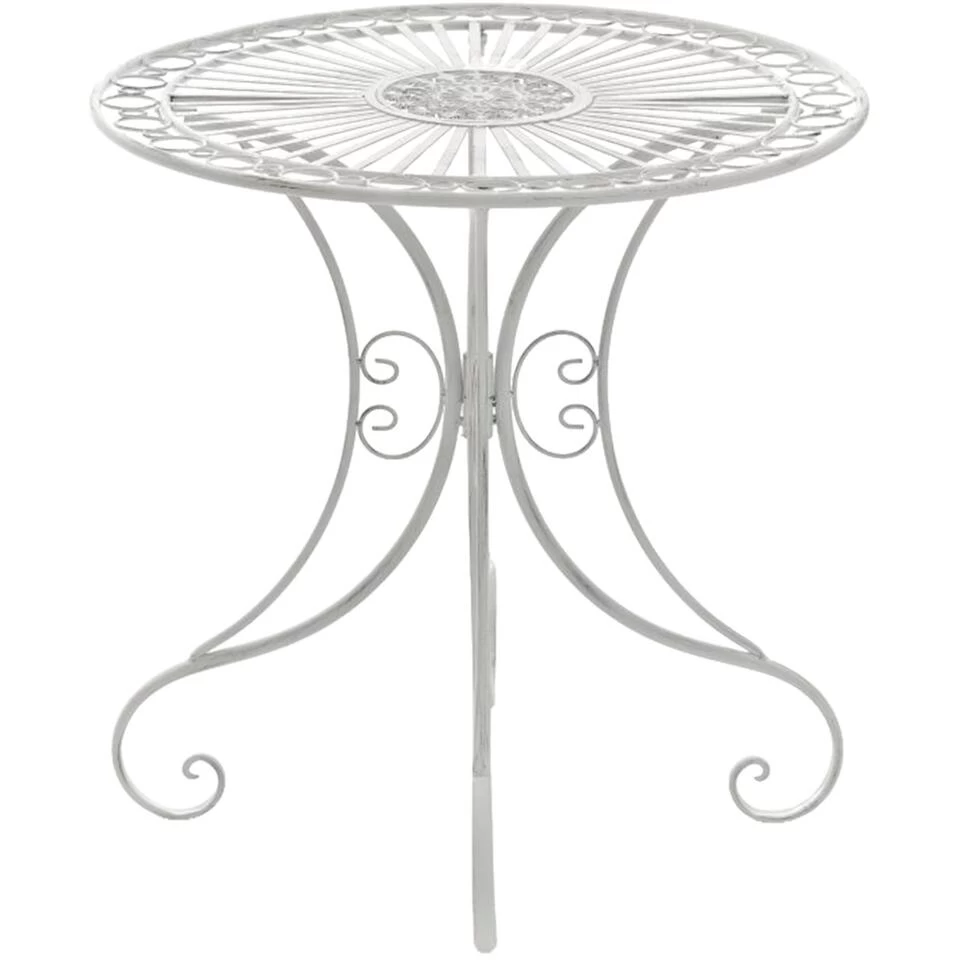 Clp Tuintafel Hari Antiek Wit