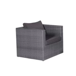 Garden Impressions Lyon Lounge Stoel Donker Grijs