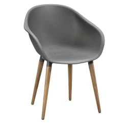 Le Sud Kuipstoel Bretagne - Antraciet - 81x59x55 Cm