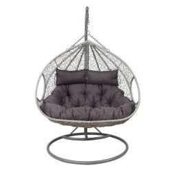 Hangstoel Close 2 Pers - Grijs